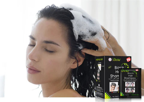 Shampoo Cubre Canas Dexe Black Hair