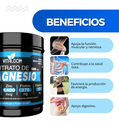 CITRATO DE MAGNESIO + ENERGIA