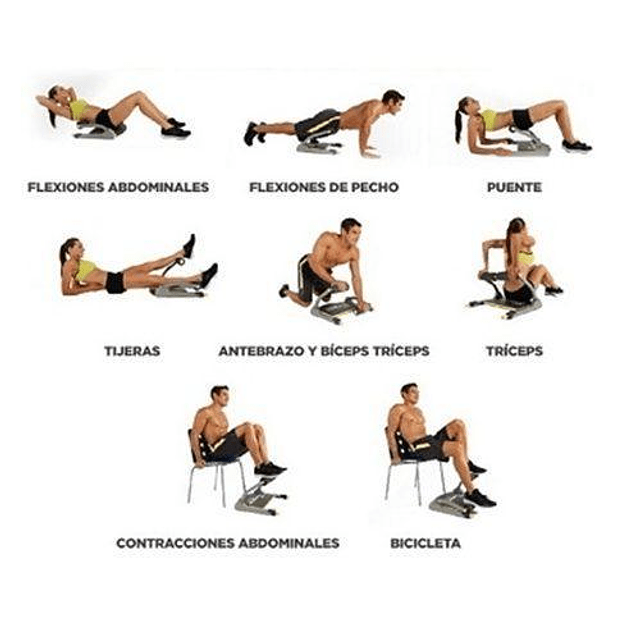 AB TOMIC FITNESS - ABDOMINALES