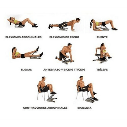 AB TOMIC FITNESS - ABDOMINALES