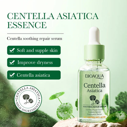 Kit x 5 Rutina Facial Centella Asiática | Tratamiento Para Arruguas y Anti-Edad - BIOAQUA