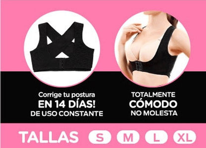 CORRECTOR DE POSTURA CON REALCE DE BUSTO 2 en 1